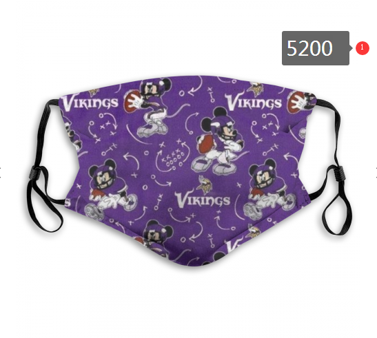 NFL Minnesota Vikings #1 Dust mask with filter